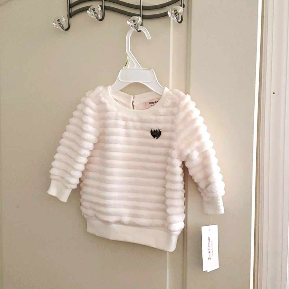 Juicy Couture baby girl sweater 3-6months